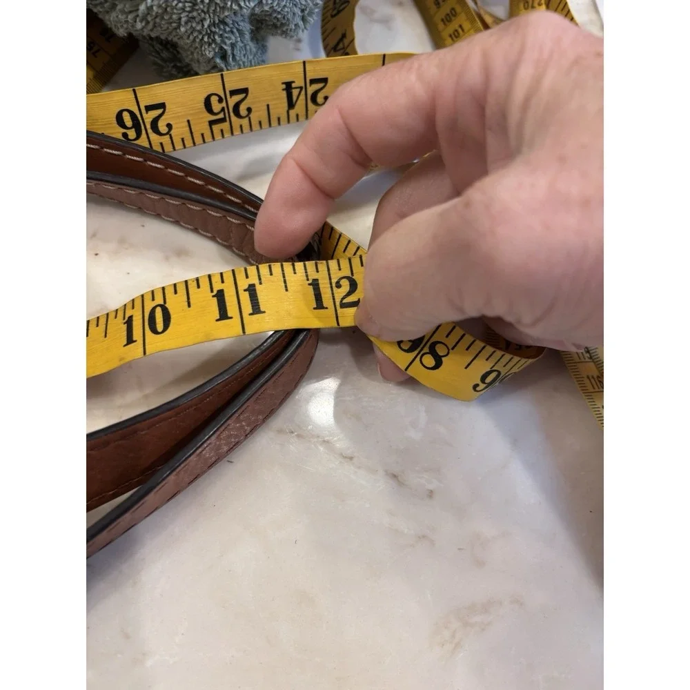 Michael Kors Astor Large Luggage Brown  Leather Studded Tote Bag - Picture 16 of 16